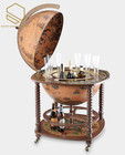 Zoffoli Caronte Classic Large Floor Bar Globe Luxurious Drinks Cabinet