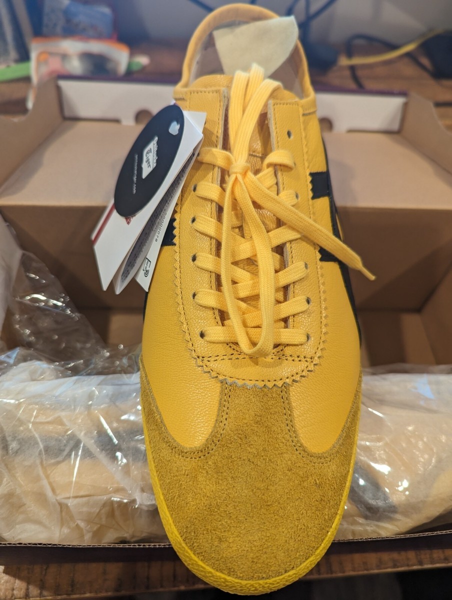 Onitsuka Tiger New Bruce Lee Mexico 66 Deluxe Yellow HandMade