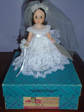 MADAME ALEXANDER DOLL BRIDE 8" 735