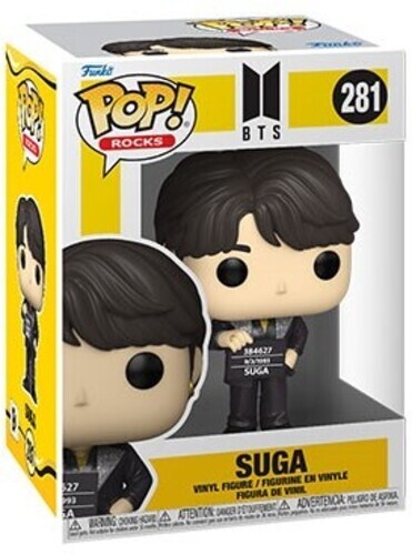 7024787 Merchandising Bts: Funko Pop! Rocks - Suga (Vinyl Figure 281)