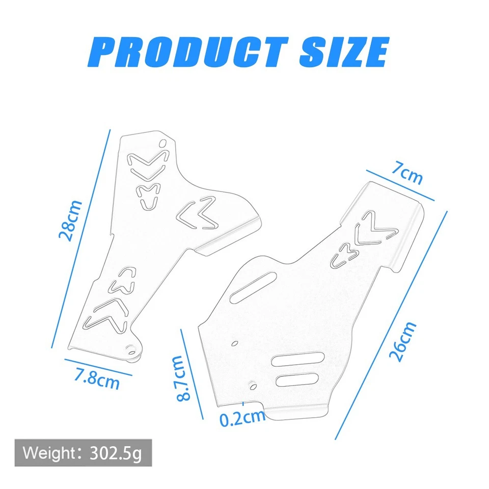 Blue Frame Guard Protector For SUZUKI DR650 DR650SE 1996-2024 DR650S 2015-2024 - Image 3 of 4