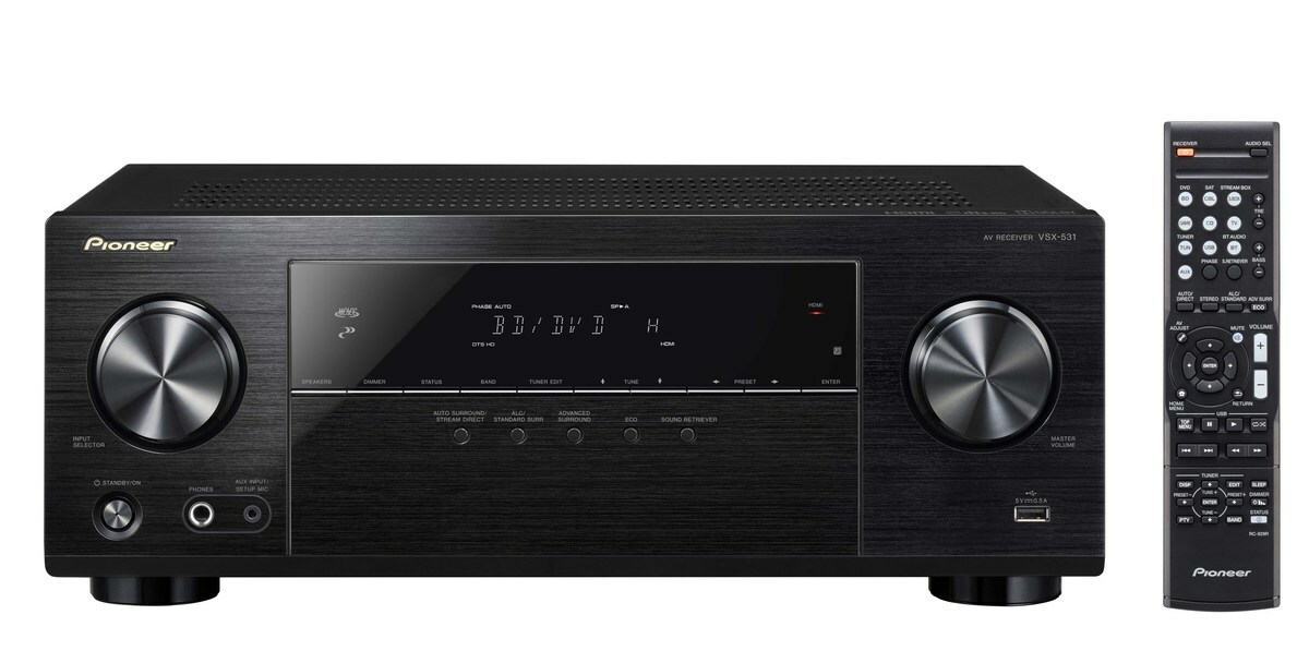 pioneer av receiver vsx 531