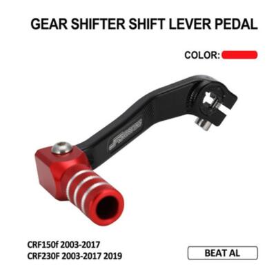Motorcycle Gear Shifter Shift Lever CNC For Honda CRF150F CRF230F Dirt Bike Red