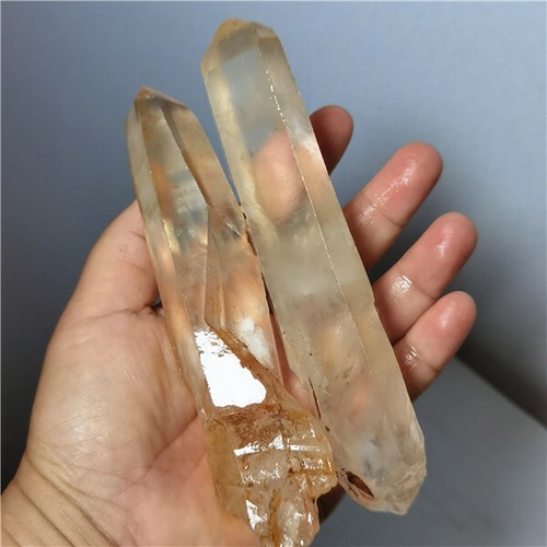 Natural white crystal pillar spirit gas quartz Obelisk pyramid healing treatment - Picture 11 of 12