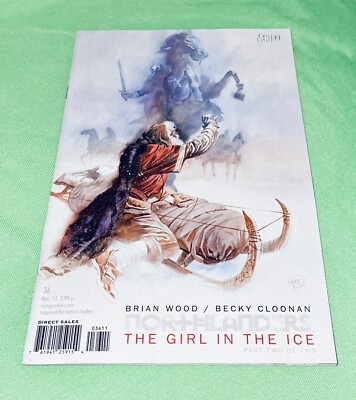 DC VERTIGO COMICS NORTHLANDERS THE GIRL INTHE ICE 36 BECKY CLOONAN BRIAN WOOD