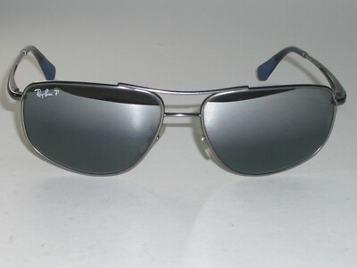 59[]16 RAY BAN RB3490 GRADIENT MIRROR POLARIZED LENS EXPLORER