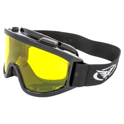 Global Vision Windshield Goggles with Yellow Lens