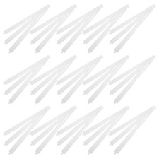 100pcs Shirt Collar Support Stays for Men'S Dress Shirts - Adjustable Paper