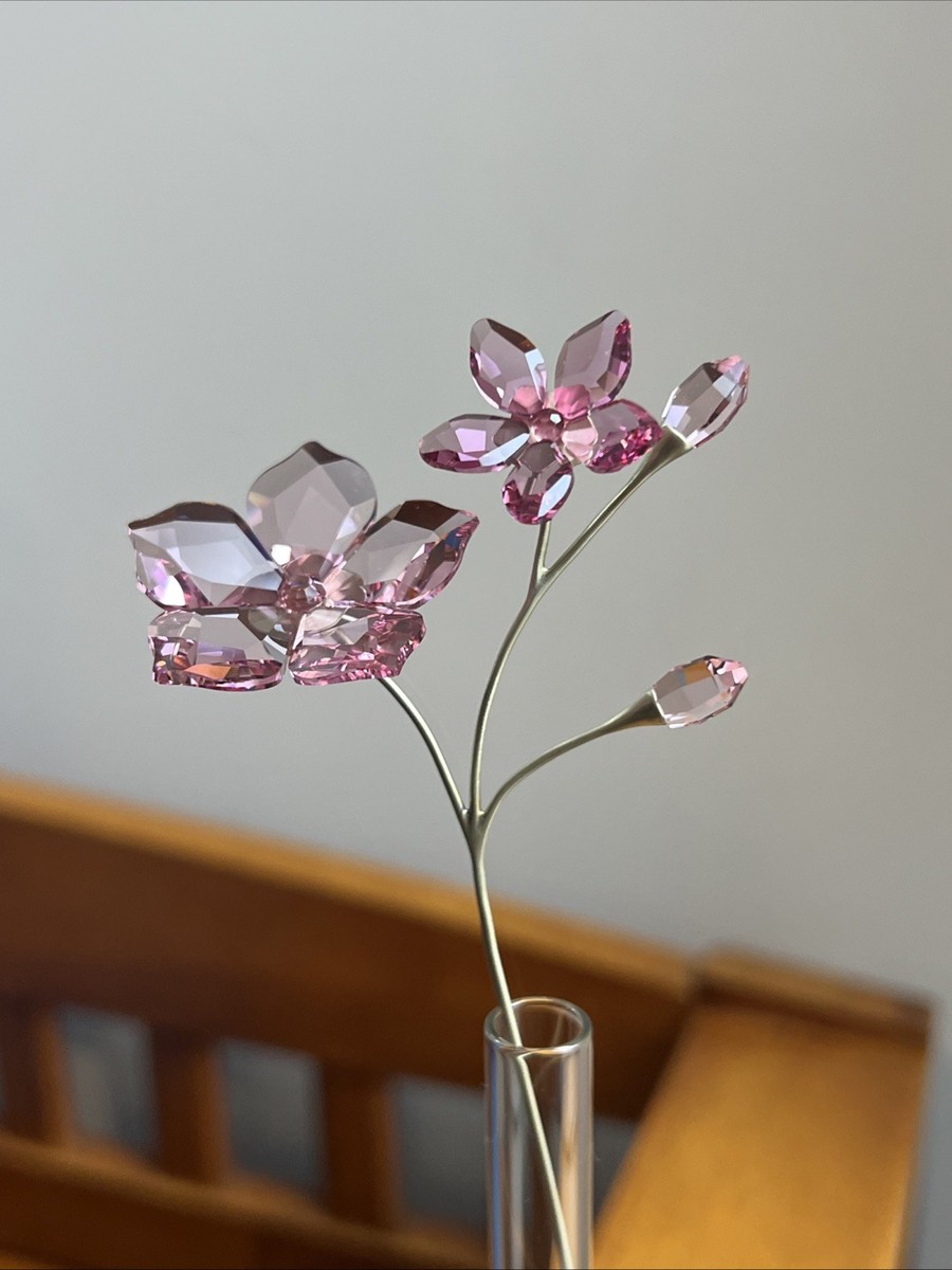 Swarovski Garden tales - Cherry Blossom & Vase Bud 5557797 Mint in