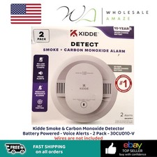 Kidde Smoke & Carbon Monoxide Detector Batter...