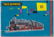 Trix Express 1961 Vintage Modellbahn-Katalog Prospekt Heft H0 Modelleisenbahn
