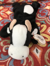 Ty Beanie Baby - Daisy the Cow DOB May 10, 1994 MWMT NEW 70801