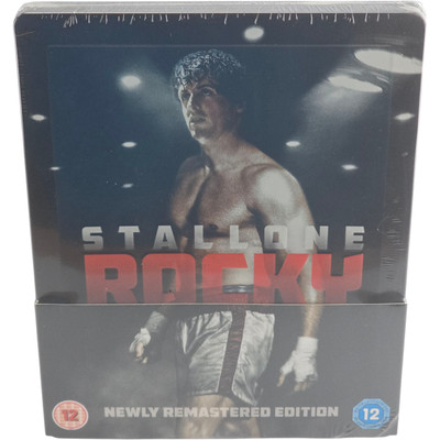 Rocky Blu-ray SteelBook Entbossed Zavvi Limited Sylvester Stallone 2014 Free