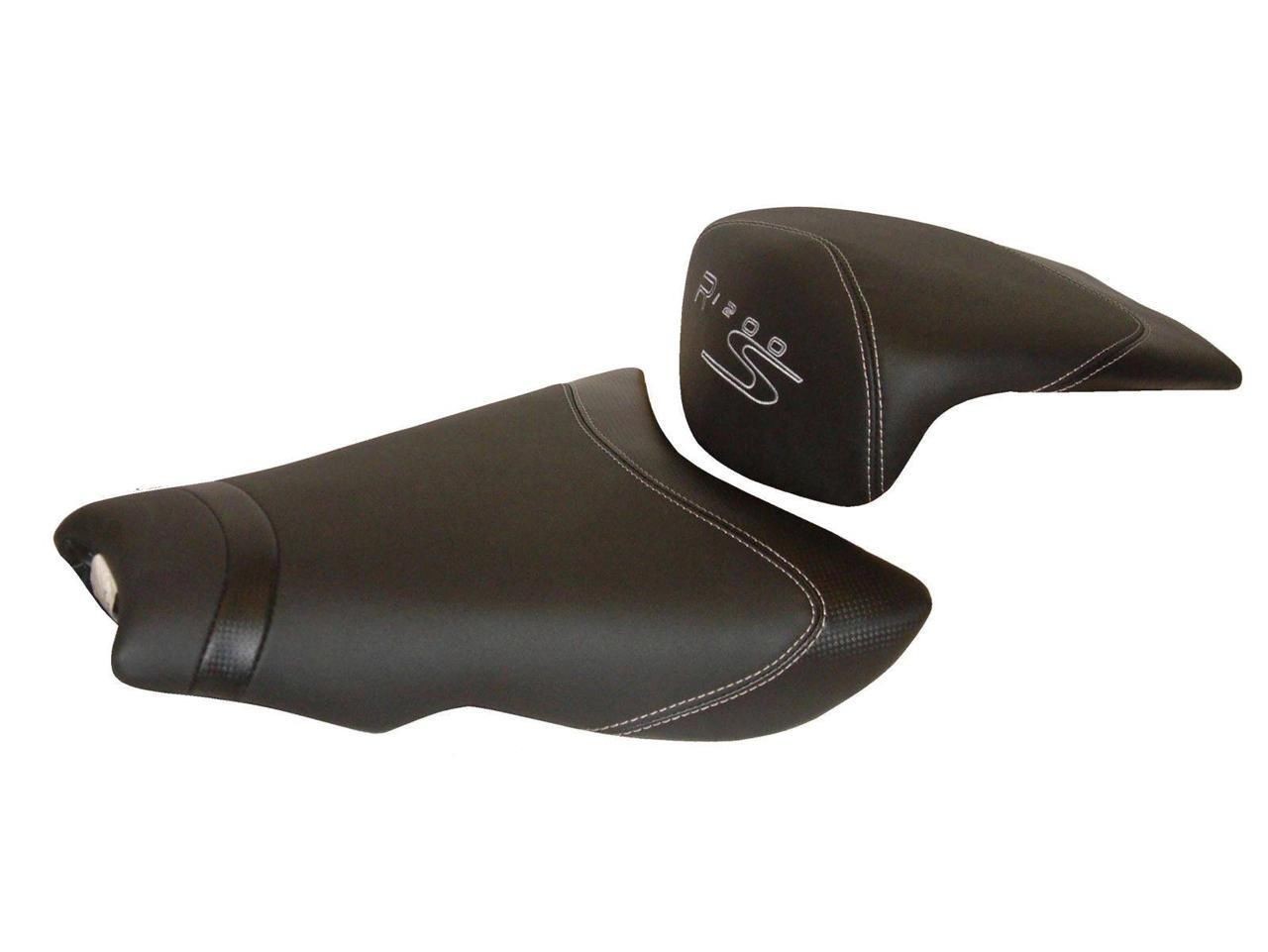 Housse de selle antidérapante Top Sellerie HSD3611 pour moto BMW R1200S 2006