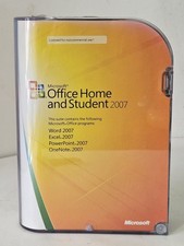 Microsoft MS Office Home and Student 2007 Word Excel PowerPoint OneNote