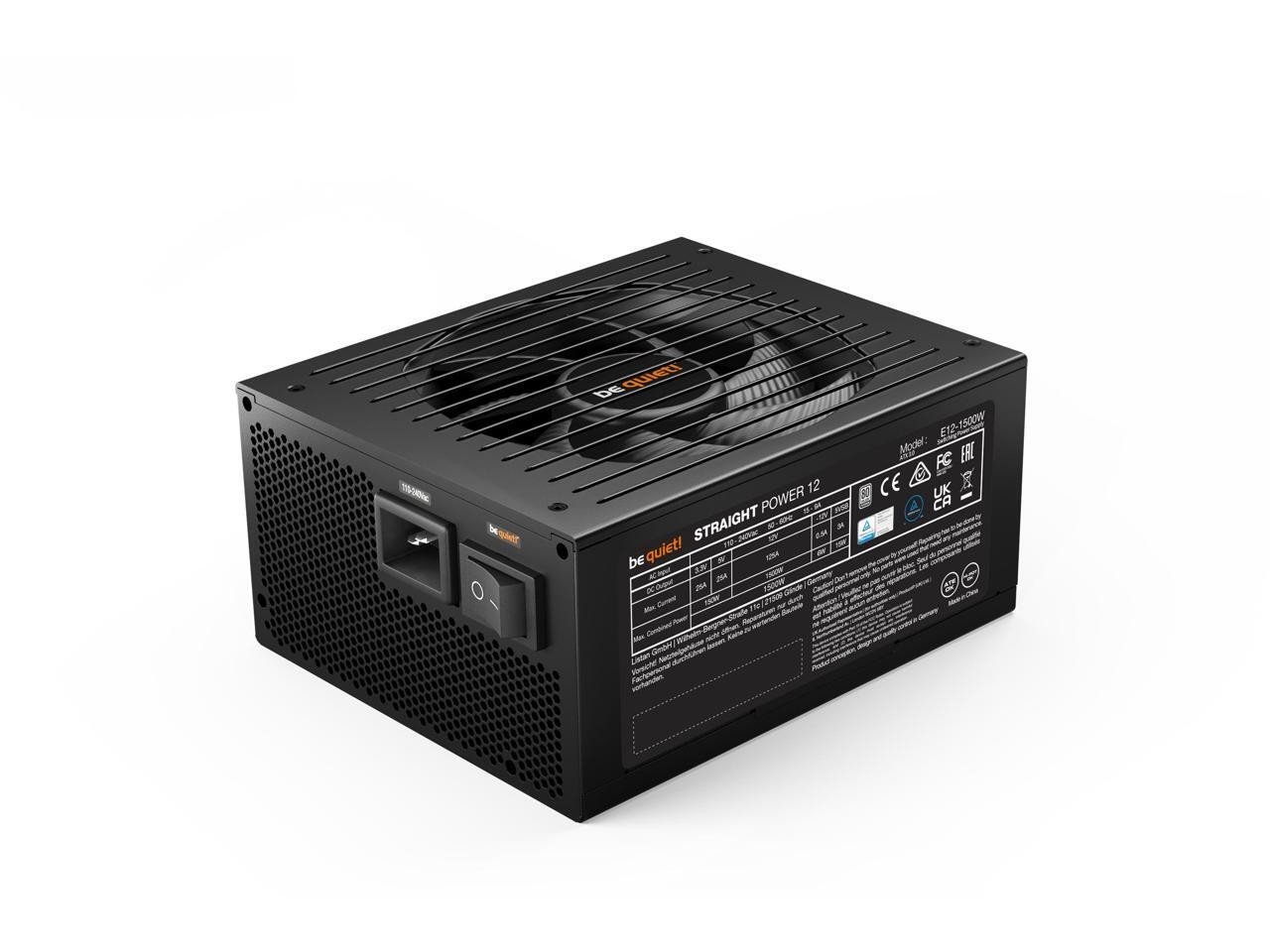 be quiet! Straight Power 12 1500W ATX 3.0 80 Platinum Efficiency 3