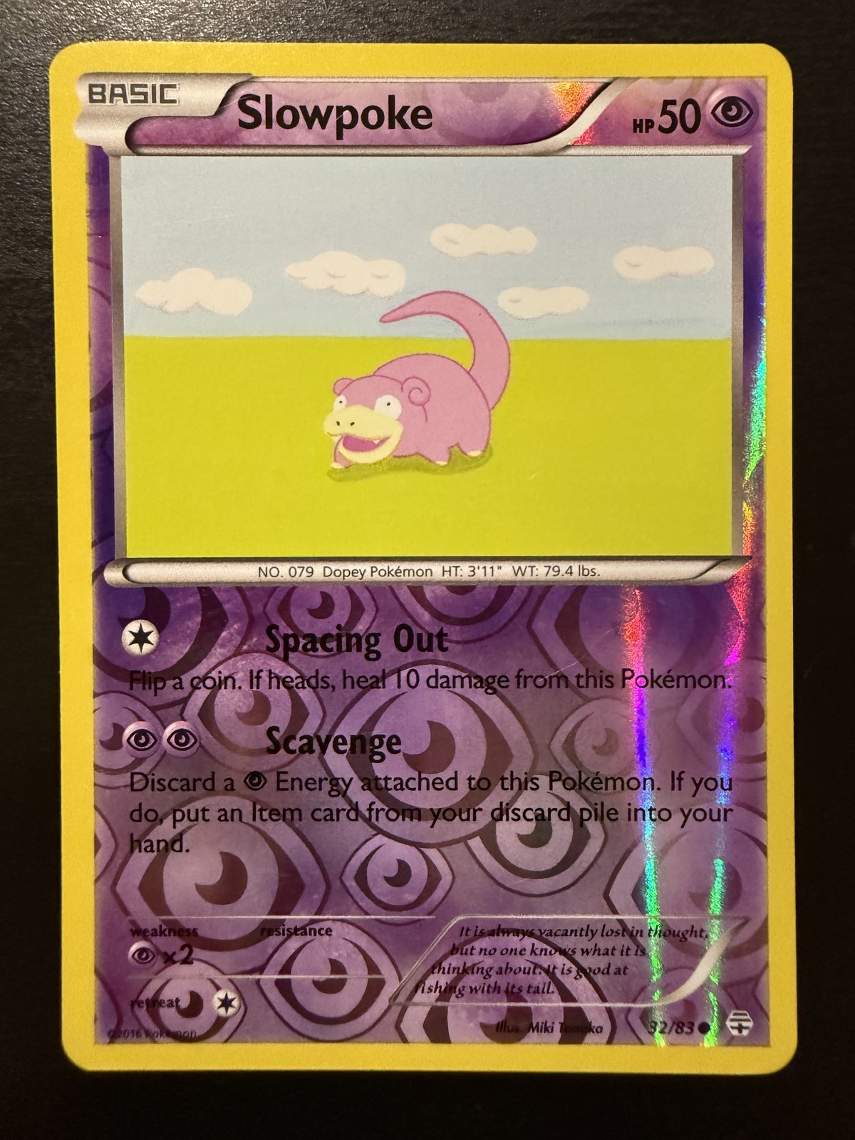 Slowpoke 32/83 - Generations - Common - Pokemon TCG - LP