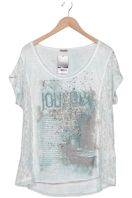 tredy T-Shirt Damen Shirt Kurzärmliges Oberteil Gr. EU 44 Hellblau #6nho2w1