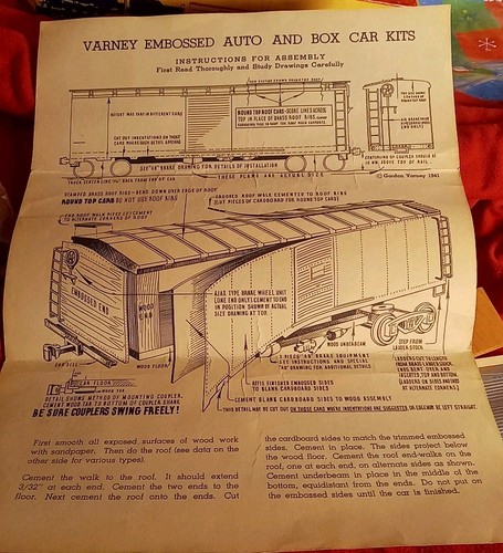 Baltimore & Ohio Sentinel Varney Flex Trucks Box HO Kit B&O 466025 Brass? Wheels - Picture 4 of 8
