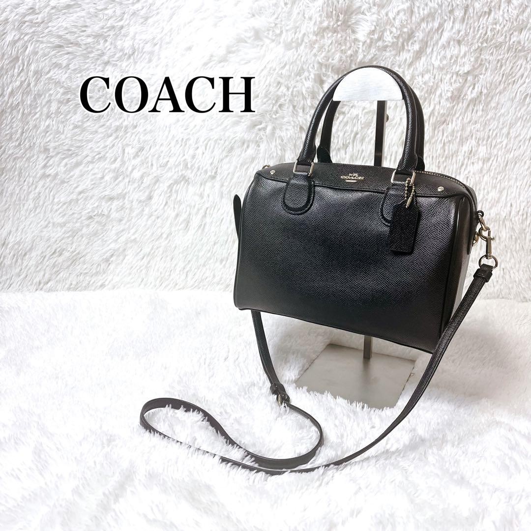 Coach 2Way Shoulder Bag PVC Black Authentic G0204589 thumbnail 13