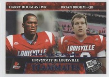 2008 Press Pass Teammates Blue Reflectors Harry Douglas Brian Brohm #92 9gi