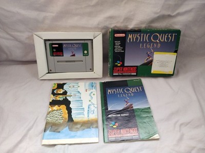 Mystic Quest Legend - SNES PAL - Komplett mit Box, Karte & Handbuch - Final Fantasy
