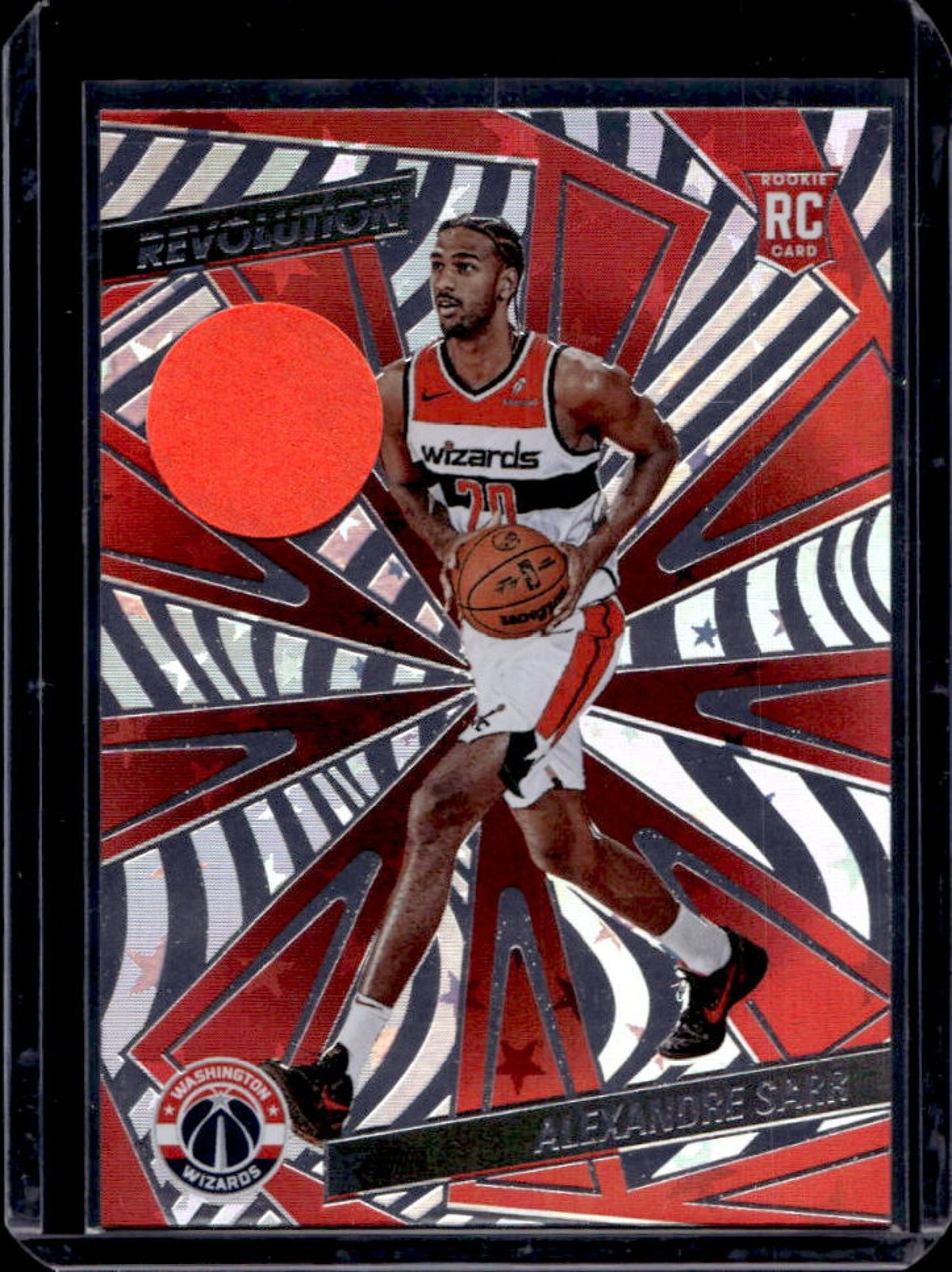 2024-25 Panini Revolution Alexandre Sarr RC Astro Rookie #106 Wizards