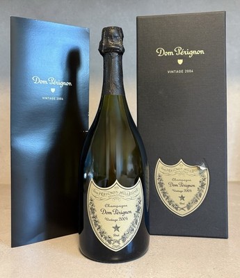 Dom Perignon Vintage Brut 2004 Champagner in Geschenkbox mit Einleger 0,75L