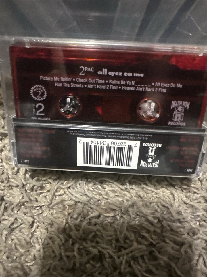 2Pac All Eyez On Me Cassette 2021 - Image 3 of 4