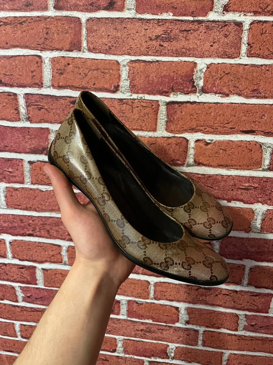 Gucci Monogram Shoes In Women's Heels for sale | eBay
