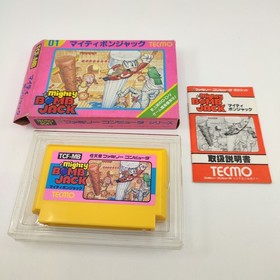 Mighty Bombjack Bomb jack Famicom / NES Japan NTSC-J Video Game