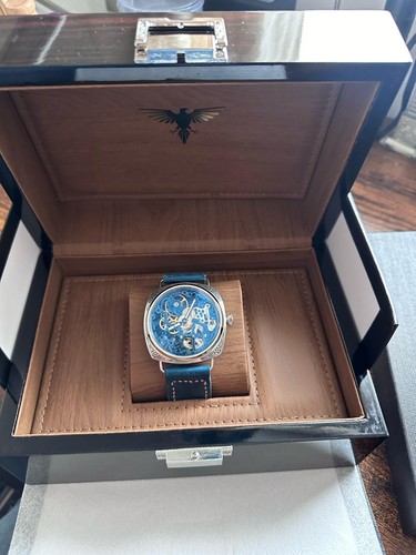 bespoke Skeleton watch Handmade strap - Picture 2 of 14