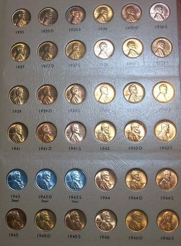 1934 - 1958-P,D,S SET CHOICE/GEM BU WHEAT CENTS - SUPER NICE CLEAN COINS - PICS!