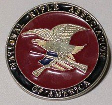 NRA National Rifle Association Of America Eagle Belt Buckle United States