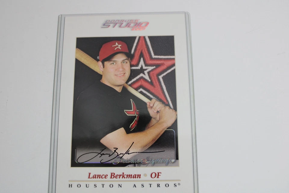 LANCE BERKMAN 2001 ESTUDIO FIRMAS PRIVADAS 5X7 Foto 4 de 4