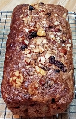 Holy Land Fruit Cake: All Natural, Full of Fruits and  Nuts!!! 2 Pound Cake!!!