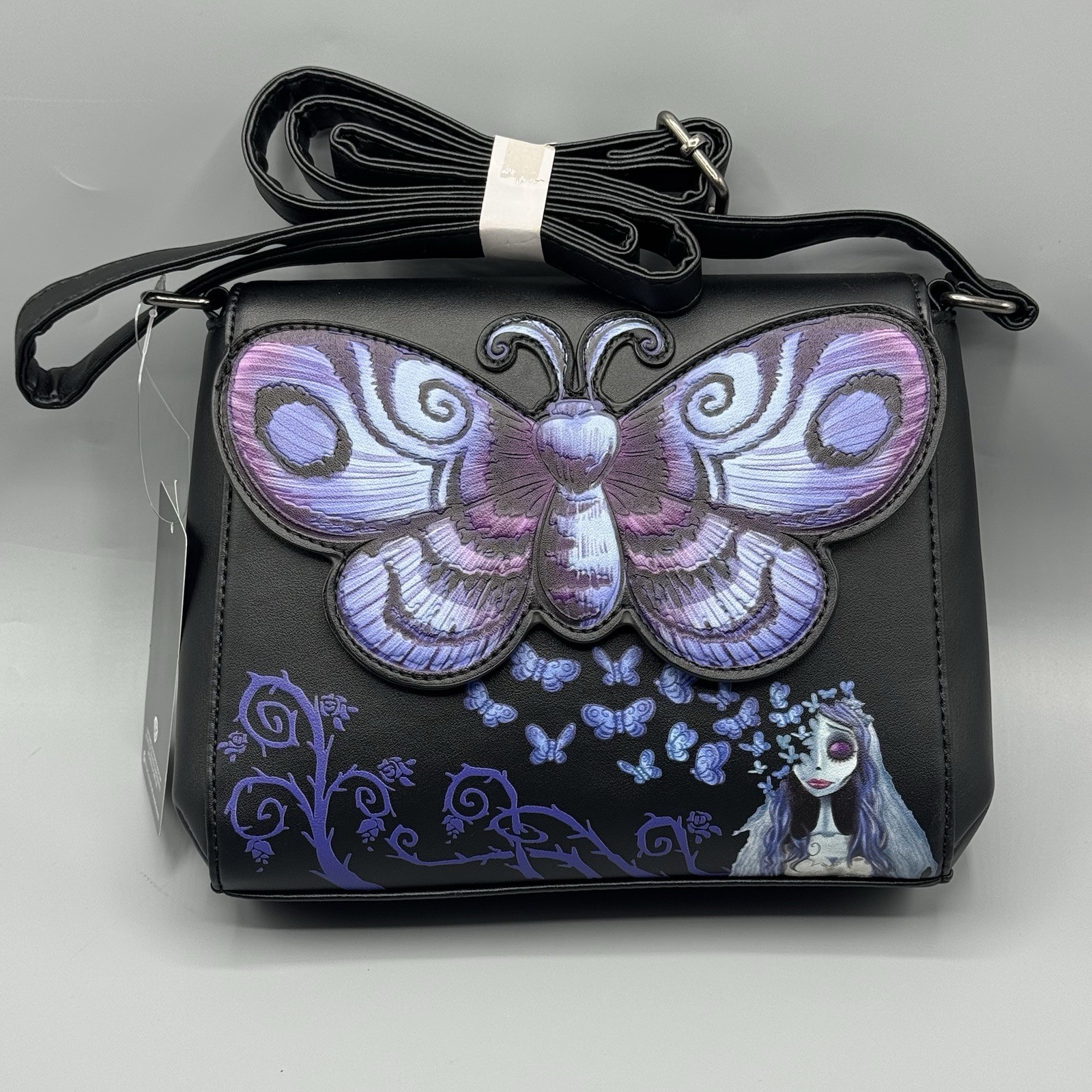 Corpse Bride Emily Butterfly Crossbody Bag NEW
