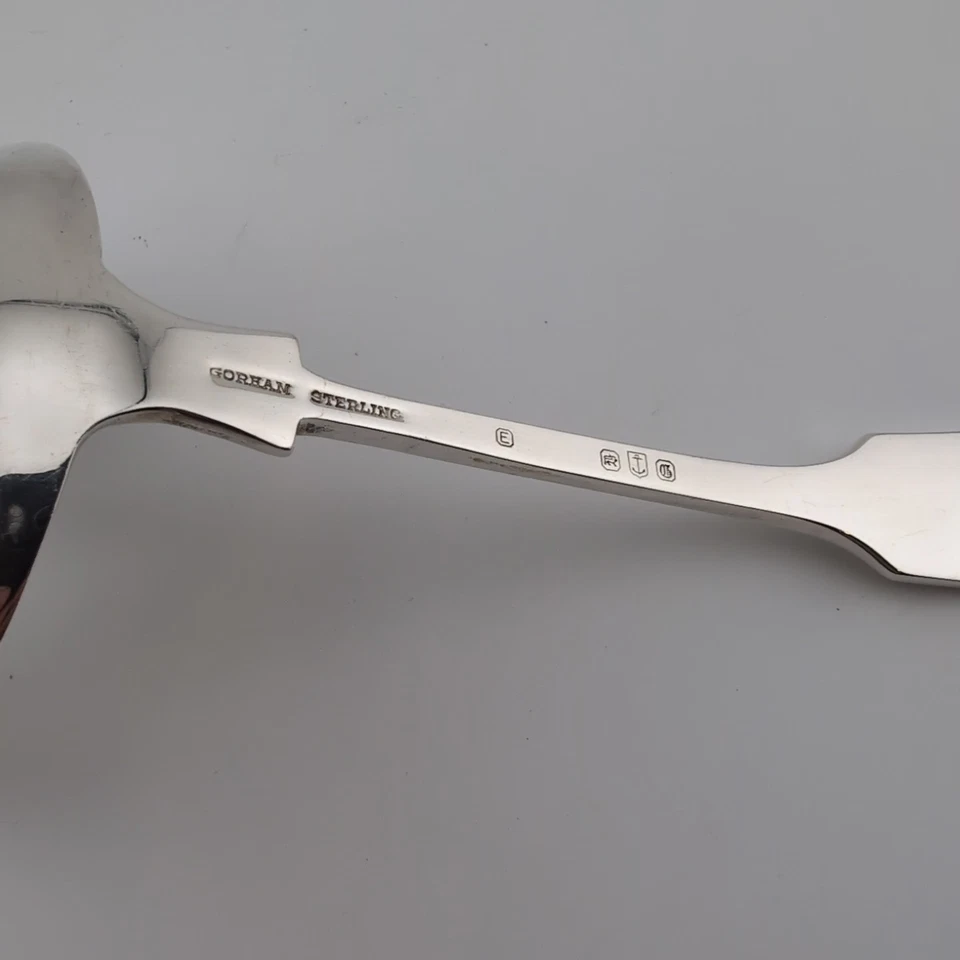 Gorham Colonial Eagle Cucharón Gravy Plata Esterlina - 6 1/2" - Sin Monograma Foto 3 de 3