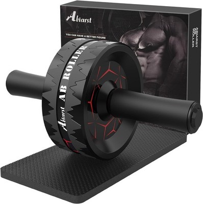VINSGUIR Ab Roller Wheel w/ Knee Pad   Core & Abs Workout Equipment for Home Gym