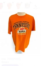 Vintage 1998 National Champs Tennessee Tostitos Fiesta Bowl T-Shirt 2XL