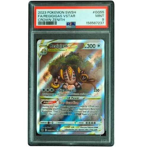 Regigigas VSTAR #GG55/GG70 Crown Zenith Ultra Rare PSA 9 Pokemon Card*TE