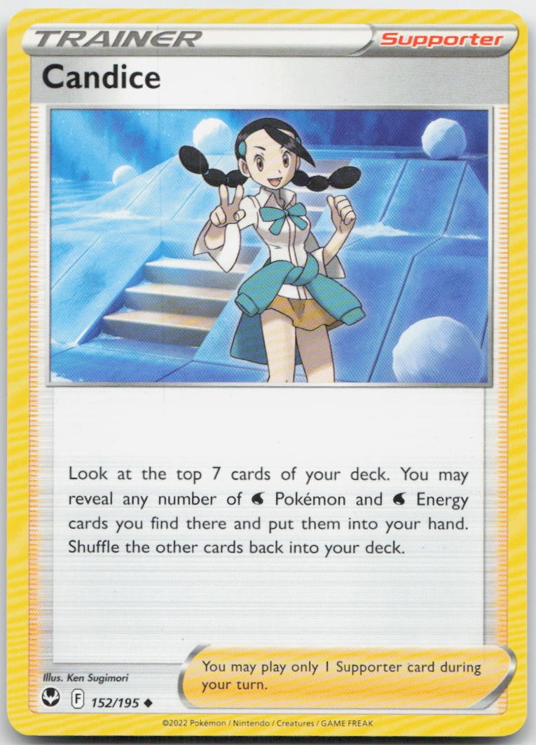 Candice 152/195 Silver Tempest Pokemon