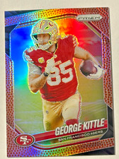 2025 Panini - Prizm George Kittle San Francisco 49ers FOTL Pigskin Prizm /180