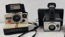 Vintage Lot Polaroid Cameras Not Tested Square Shooter  Sx-70