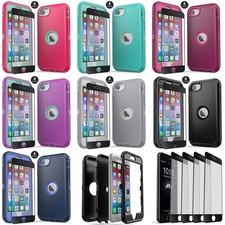 For Apple iPhone SE 2 3 /SE 2020 2022 Case Cover Hybrid / Glass Screen Protector