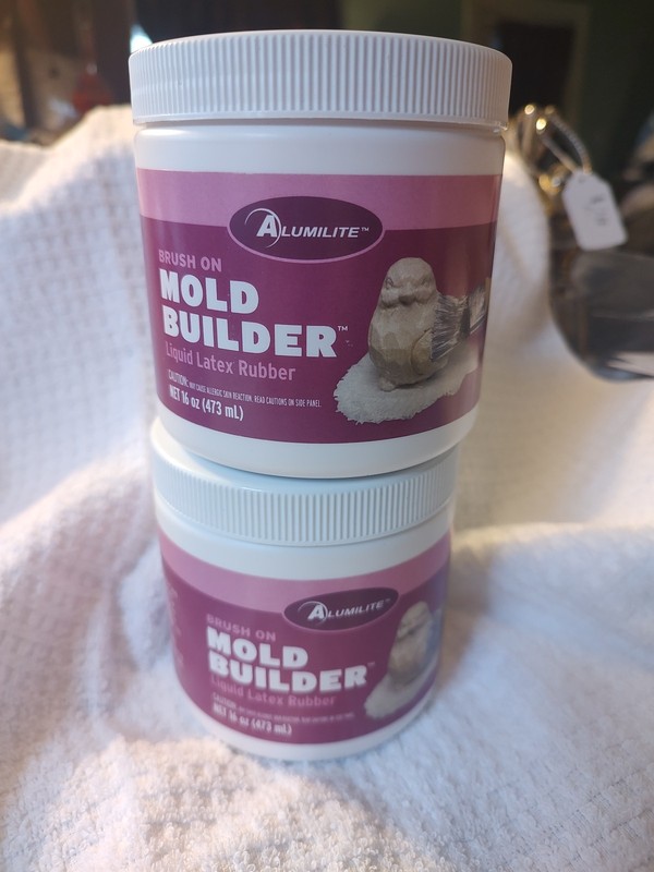 Environmental  Alumilite Brush On Mold Builder 1lb-qty Oty Of 2 Jars 