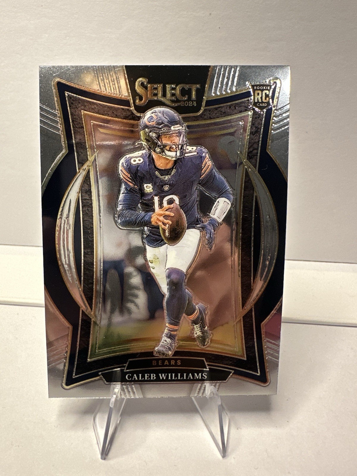 2024 Panini Select - Concourse Caleb Williams #25 Silver Prizm (RC)