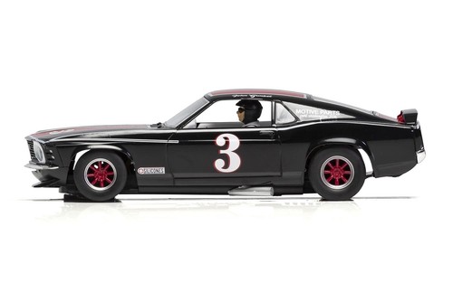 Scalextric C4014 Mustang Trans Am 1972 John Gimbel, #3 1/32 Slot Car *DPR* - Imagen 6 de 6