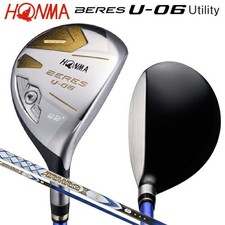 HONMA BERES E-06 Hybrid 25deg RH ARMRQ X52 3Star graphite Flex S HC new