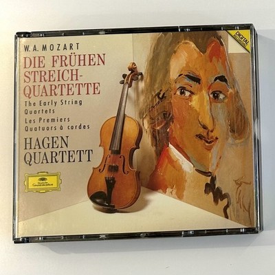 Mozart, Early Quartets, Hagen Quartet (3 CDs)